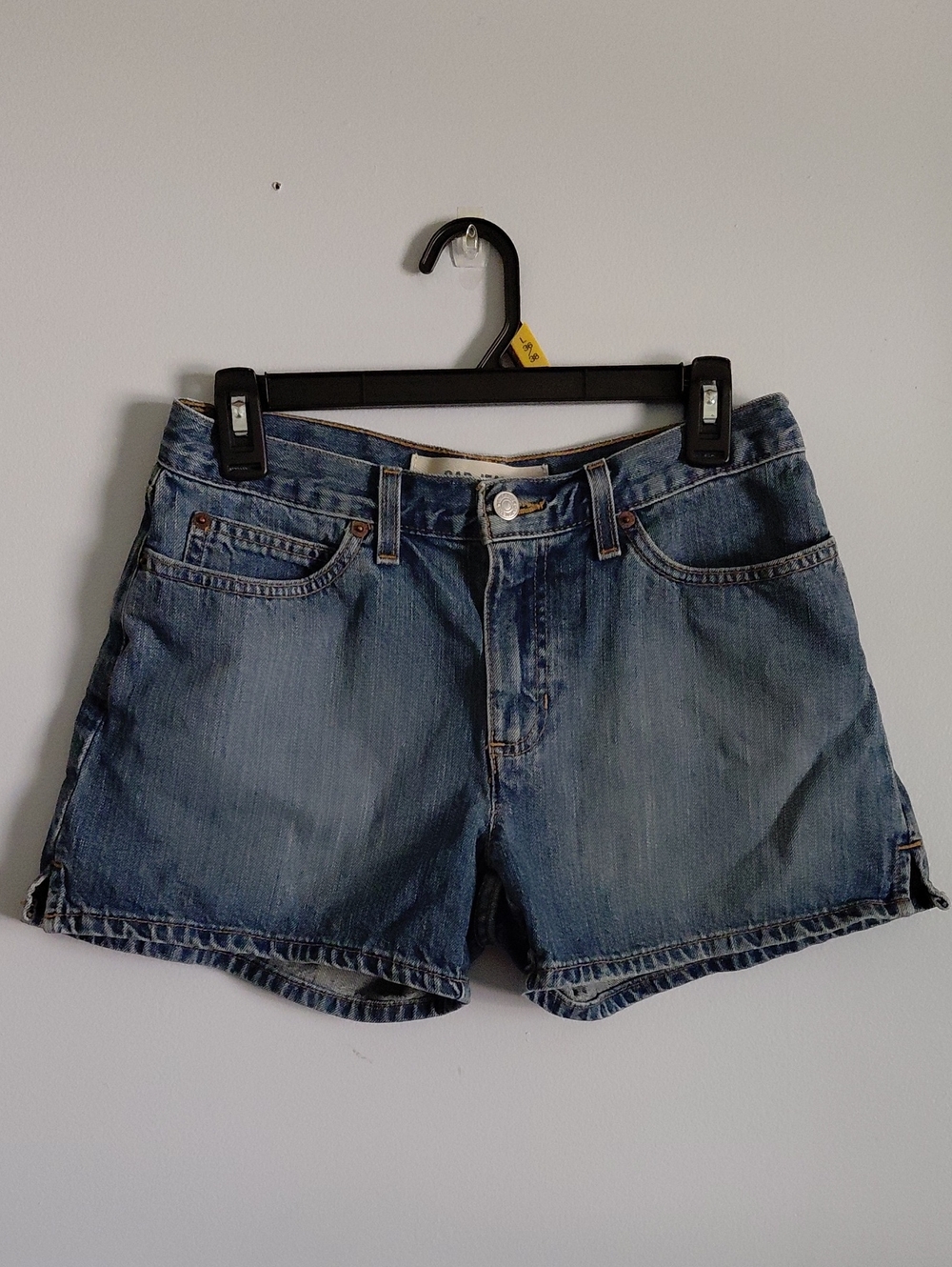 Vtg Gap Y2K 90s Classic Blue Denim Jean Shorts Cotton Summer Vacation 6